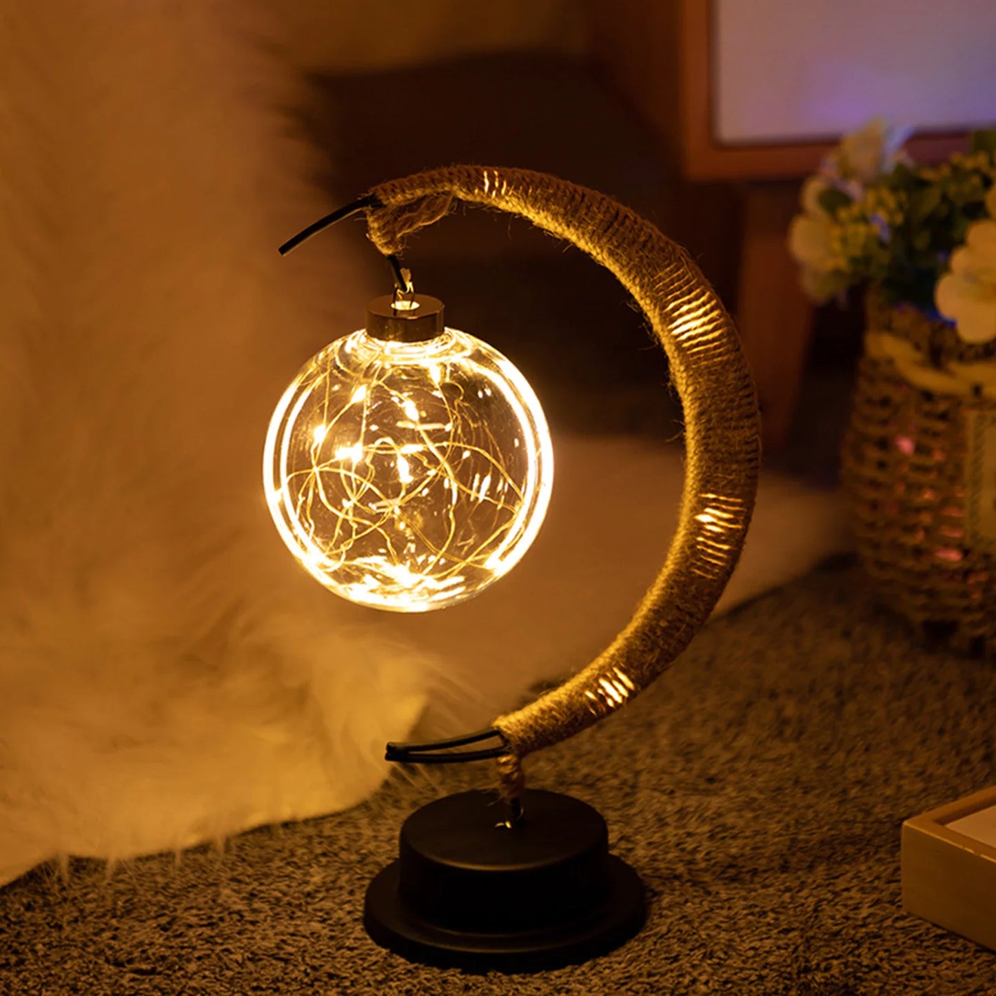 LED Enchanted Lunar Lamp Home Decor